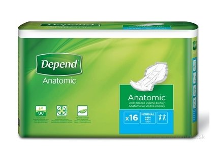 DEPEND NORMAL vkladacie plienky 16 ks