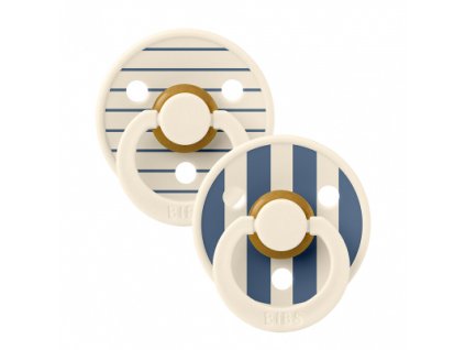 BIBS STUDIO Colour Pin cumlíky z prírodného kaučuku 2ks – veľkosť 1