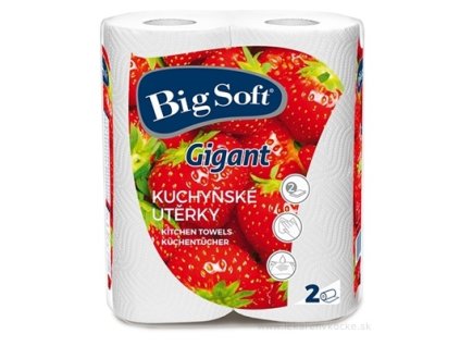 Big Soft Gigant Papierové kuchynské utierky 2 ks