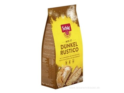 Schär MIX IT Dunkel múka plv (bezgluténová chlebová zmes tmavá) 1x1 kg