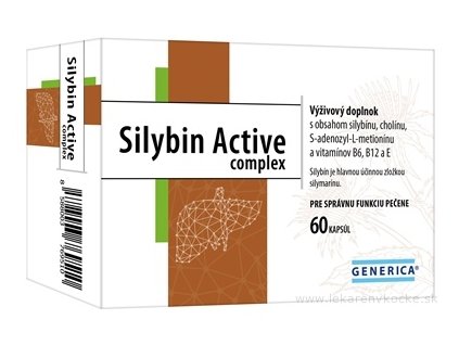 GENERICA Silybin Active complex 60 ks