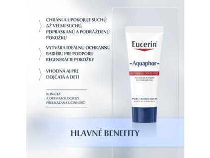 Eucerin Aquaphor regeneračná masť 45 ml