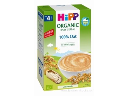 HiPP BIO prvá ovsená kaša nemliečna s lepkom od 4. mesiaca 200 g