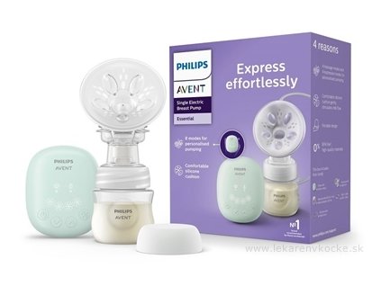 AVENT Elektr. ODSÁVAČKA MLIEKA Essential 1 set