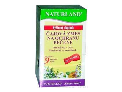 NATURLAND ČAJOVÁ ZMES NA OCHRANU PEČENE 25x1,5 g