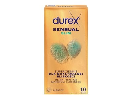 Durex Sensual Slim 10 ks