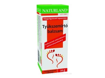 NATURLAND ZMÄKČUJÚCI BALZAM NA KURIE OKÁ 20 g