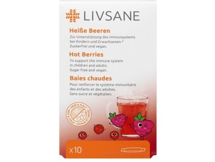 LIVSANE Horúce lesné ovocie 10 vreciek