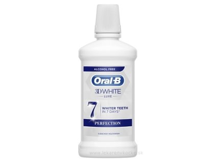 Oral-B 3D WHITE Luxe PERFECTION 500 ml