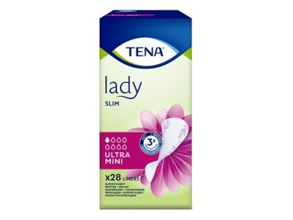 TENA Lady Slim Ultra Mini Inkontinenčné Slipové Vložky – 28 ks