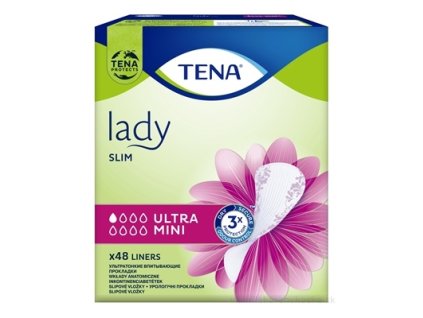 TENA Lady Slim Ultra Mini Inkontinenčné Slipové Vložky – 48 ks