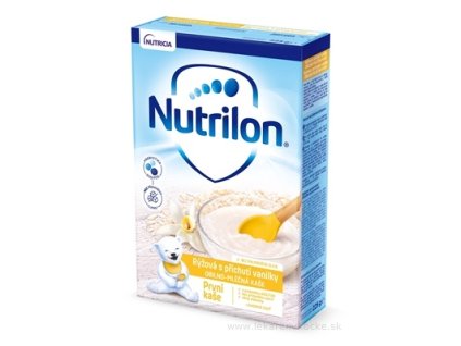 Nutrilon obilno-mliečna Prvá kaša ryžová s príchuťou vanilky, bez palmového oleja (inov.2021) 1x225 g