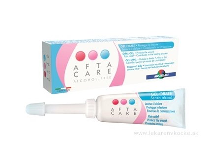 Master Aid Afta Care Ústny gél na afty a drobné poranenia 10ml