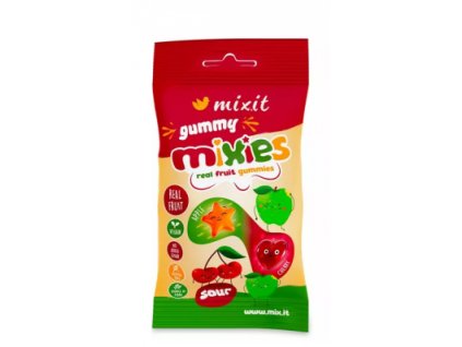 Mixit - Ovocné Mixies - Jablko & čerešňa - prírodné želé cukríky 35g