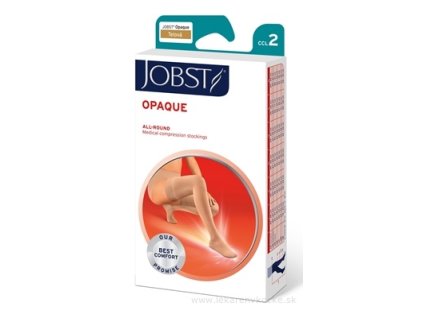 JOBST OPAQUE kompresívne stehenné pančuchy II.KT, s lemom 1ks