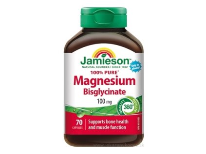 Jamieson Horčík bisglycinát 100 mg 70cps.