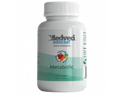 Medveď natural Metabolic 30 kapsúl