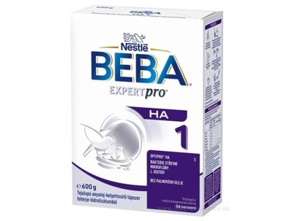 BEBA EXPERTpro HA 1 počiatočná mliečna výživa od narodenia, 600 g