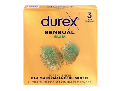 Durex Sensual Slim 3 ks