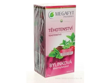 MEGAFYT Bylinková lekáreň TEHOTENSTVO 20x1,5 g