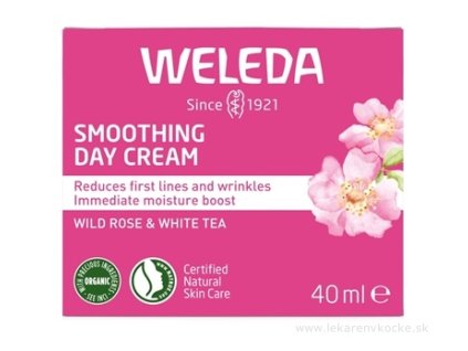 WELEDA Rozjasňujúci denný krém divoká ruža + biely čaj 40 ml
