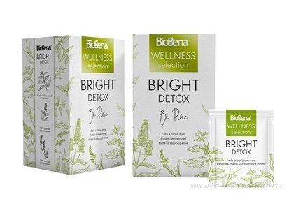 Biogena Wellness Bright Detox bylinný čaj 20×1,6 g (32 g)