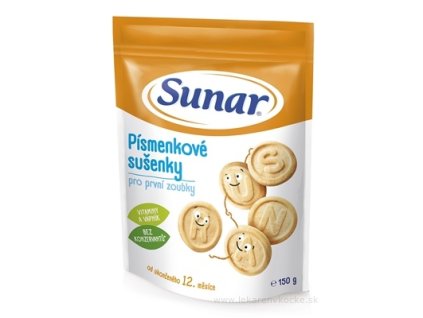 Sunar Písmenkové sušienky 150 g