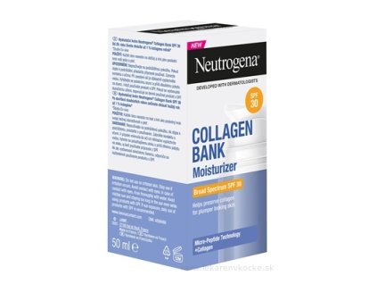 Neutrogena Collagen Bank Moisturizer SPF 30 – hydratačný krém 50 ml