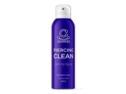 PIERCING CLEAN – Jemný sterilný sprej na čistenie piercingu a rán 200 ml