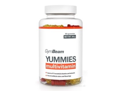 GymBeam YUMMIES multivitamin 60 ks