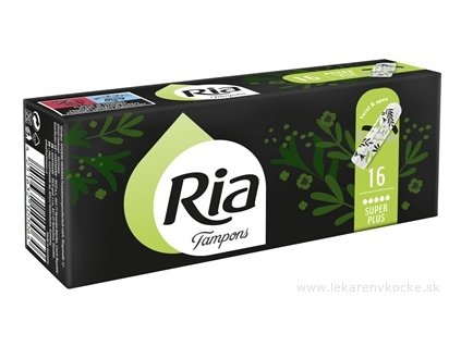 Ria Tampons SUPER PLUS hygienické tampóny 16ks