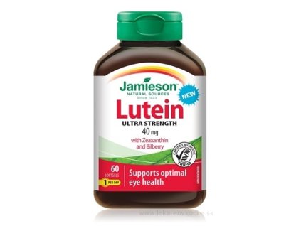 JAMIESON LUTEÍN SO ZEAXANTÍNOM A ČUČORIEDKAMI cps 1x60 ks