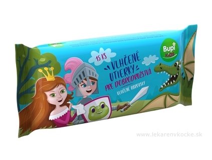 Bupi KIDS Vlhčené utierky 15 ks