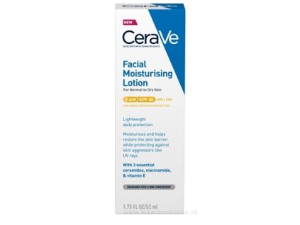 CeraVe HYDRATAČNÝ PLEŤOVÝ KRÉM SPF 50 52 ml