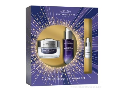 ESTHEDERM INTENSIVE Pro-collagen+ KOZMETICKÝ SET krém 50 ml + sérum 30 ml + darček Age Proteon Advanced sérum 5 ml (inov.2025) 1x1 set