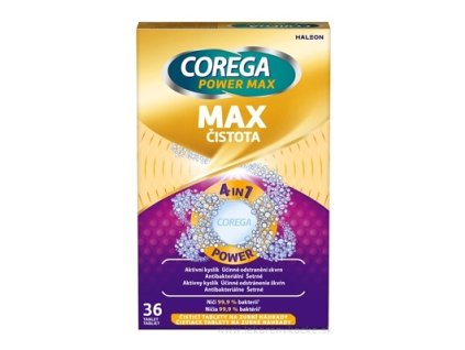 COREGA POWER MAX MAX ČISTOTA 36 ks