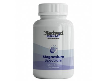 Medveď natural Magnesium Spectrum 90 kapsúl, 75g