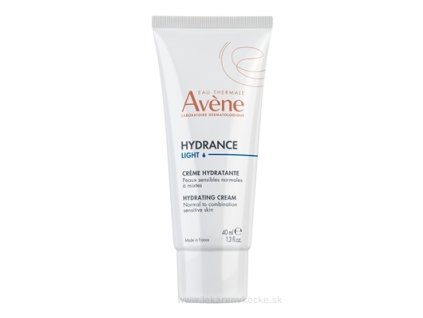 Avène Hydrance – ľahký hydratačný krém pre normálnu až zmiešanú citlivú pleť, 40 ml