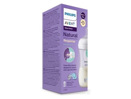 AVENT FĽAŠA Natural Response 260 ml 1 ks