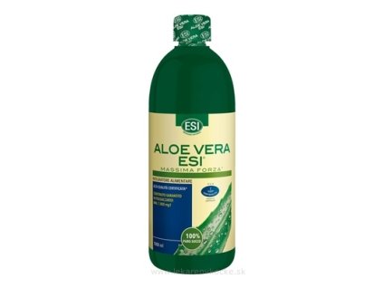 ESI ALOE VERA – 99,8% čistá šťava 1000 ml