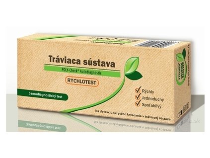 VITAMIN STATION Rýchlotest Tráviaca sústava 1 set