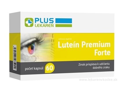 PLUS LEKÁREŇ Luteín Premium Forte 60 ks