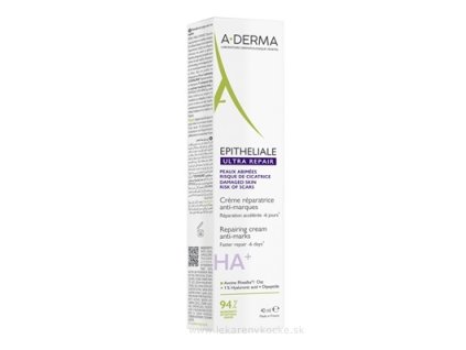 A-Derma Epitheliale Ultra Repair HA+ regeneračný krém na narušenú pokožku 40 ml