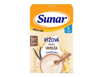 Sunar mliečna KAŠA RYŽOVÁ 210 g