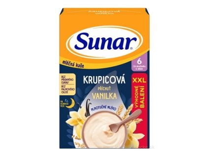 Sunar mliečna KAŠA KRUPICOVÁ Na dobrú noc 340 g