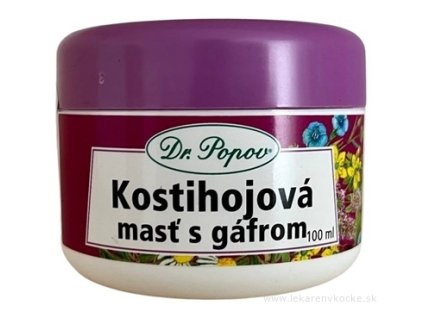 DR. POPOV MASŤ KOSTIHOJOVÁ S GÁFROM 100 ml