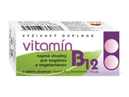 NATURVITA VITAMÍN B12 60 ks
