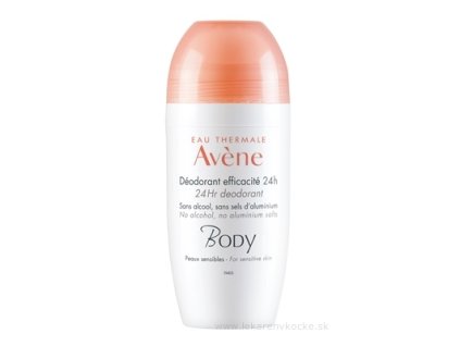 Avene Body Deodorant 24h Roll-On pre citlivú pokožku 50 ml
