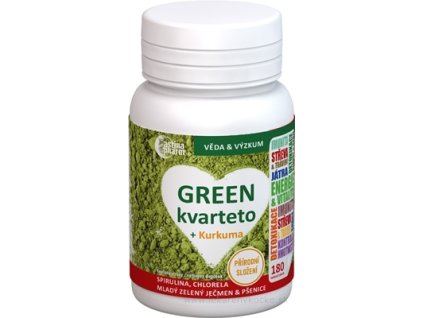 Astina GREEN kvarteto + Kurkuma 180 ks