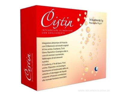 BIOGROUP CISTIN – Močové cesty, prášok vo vrecúškach 14 × 5 g (70 g)